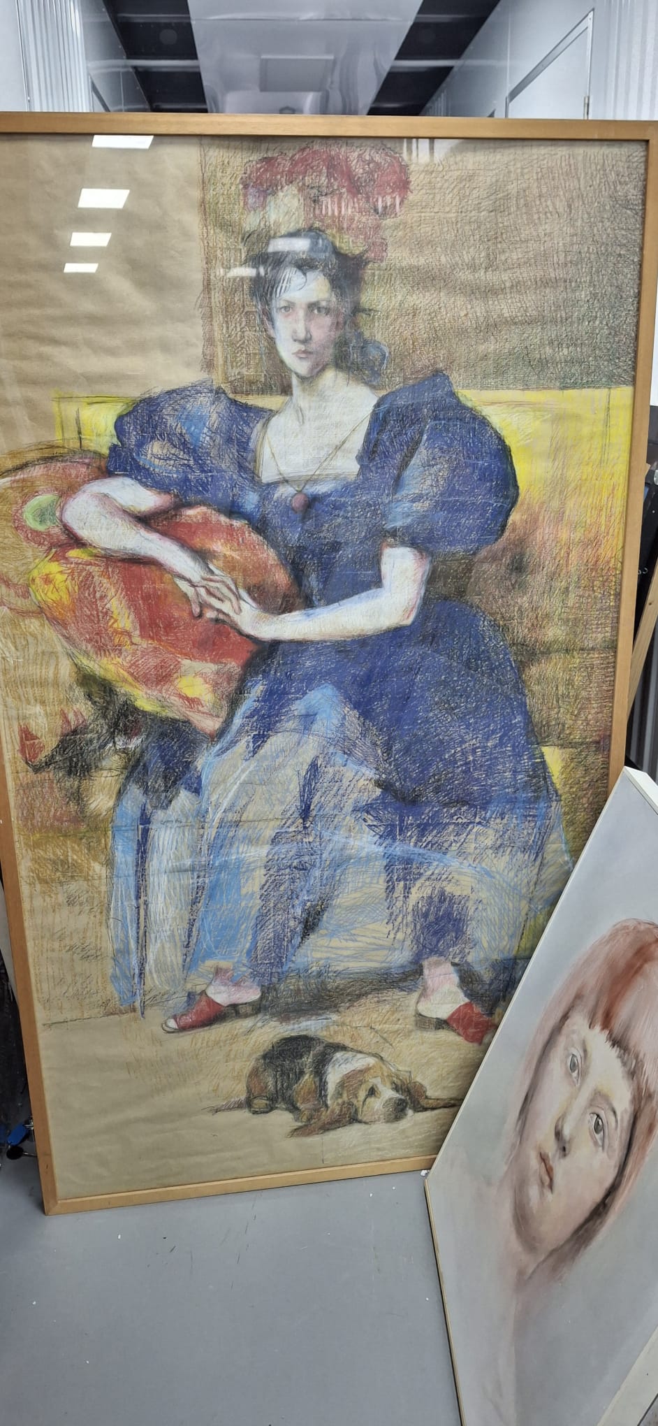 Blauw Portret